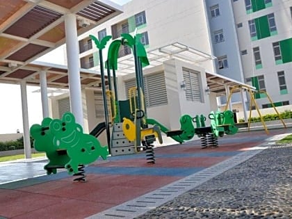 Kí hợp đồng lắp đặt thiết bị vui chơi ngoài trời tại khu chung cư cao cấp Parc Spring
